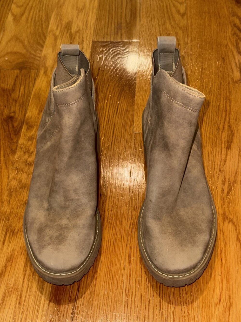 Dolce Vita Rielle Taupe Booties - Size 7.5